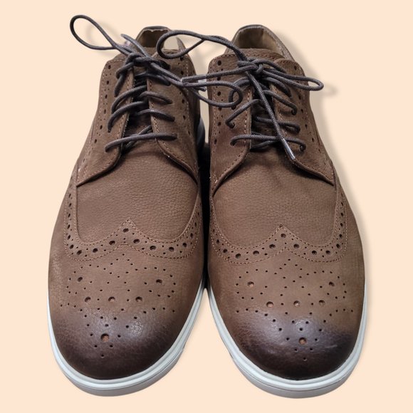 NWT Florsheim Men\'s Brown Leather Oxford Sneakers Size 9.5 main image 12